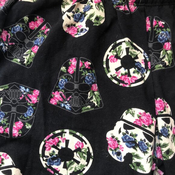 Star Wars Imperial Floral Women's Leggings in Black - Size 00 (XXS) - Picture 2 of 4